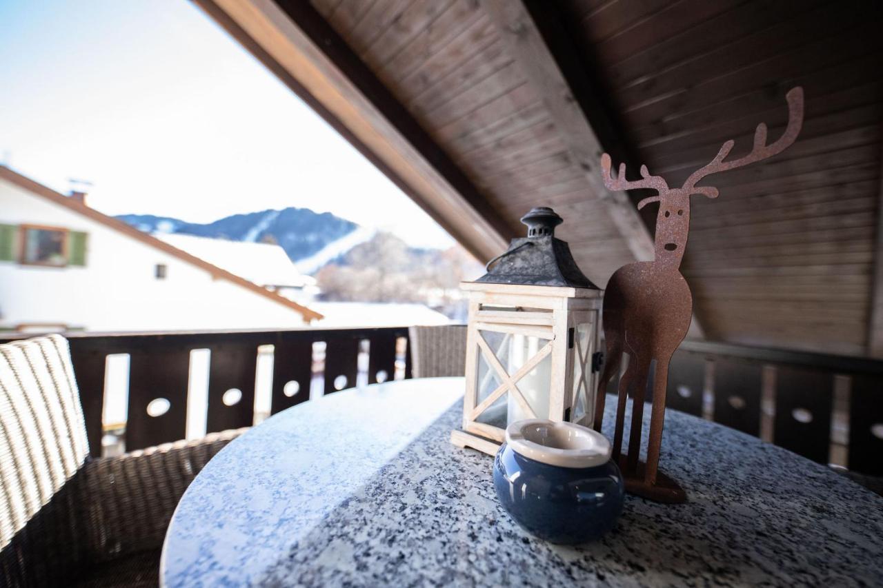 Bergzeit Apartman Garmisch-Partenkirchen járás Kültér fotó