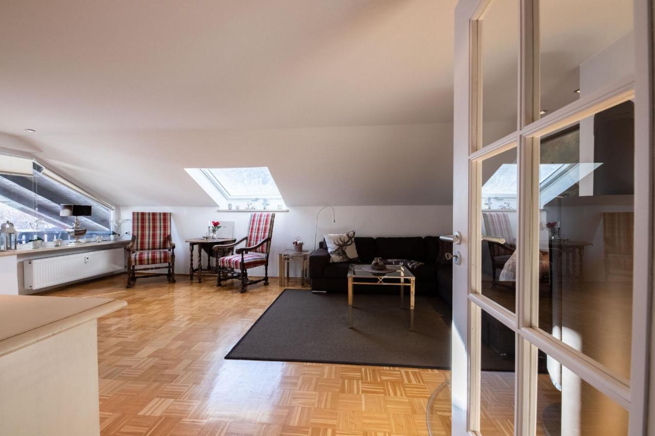 Bergzeit Apartman Garmisch-Partenkirchen járás Kültér fotó