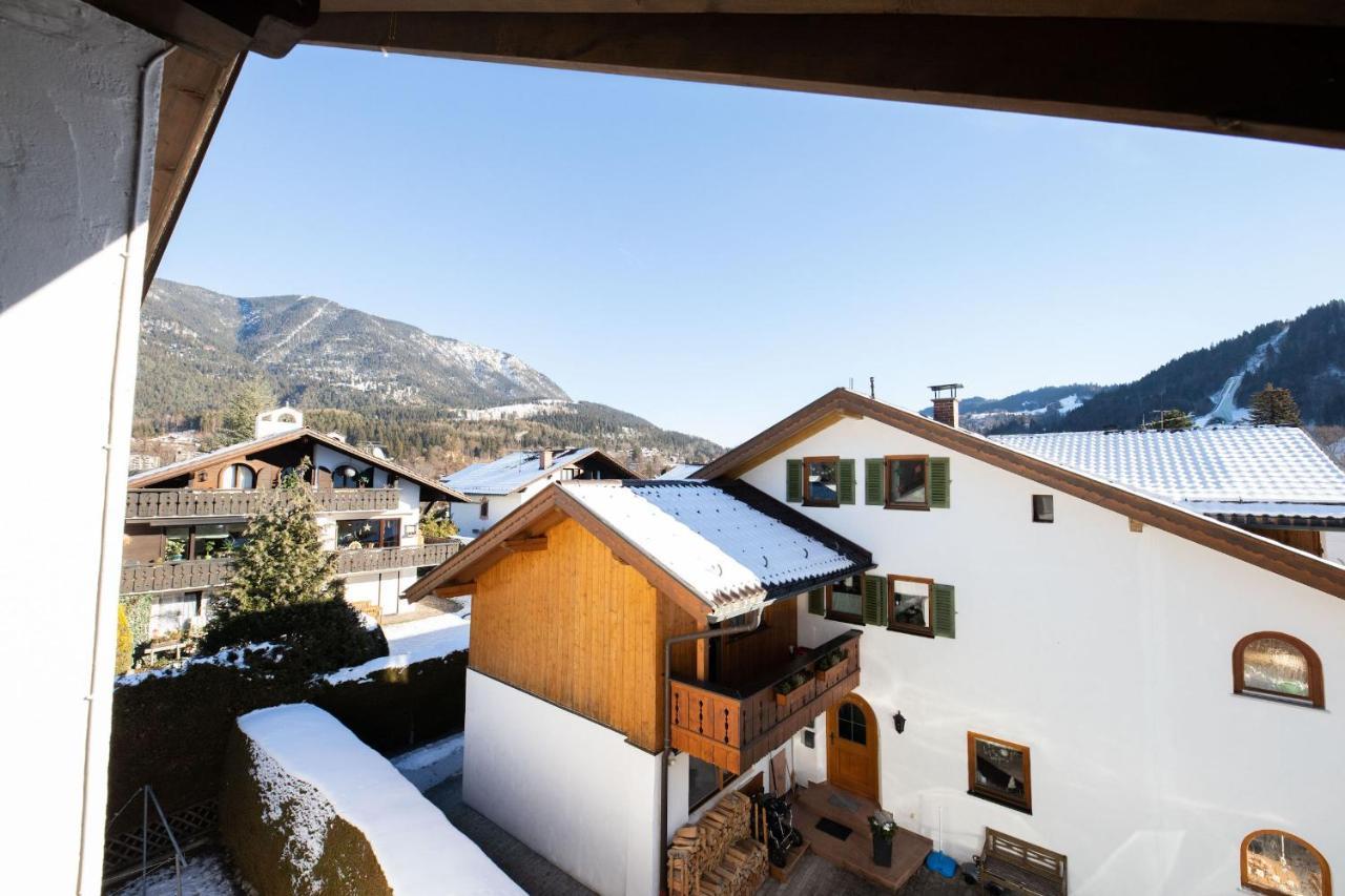 Bergzeit Apartman Garmisch-Partenkirchen járás Kültér fotó